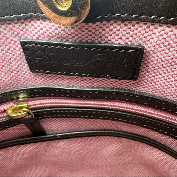 Dooney & Bourke Red Croc Embossed Leather Tote Bag | Large Shoulder Purse - Picture 9 of 15